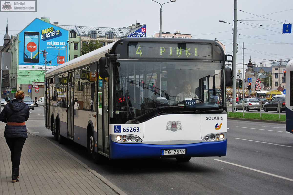 Латвия, Solaris Urbino II 15 № 65263