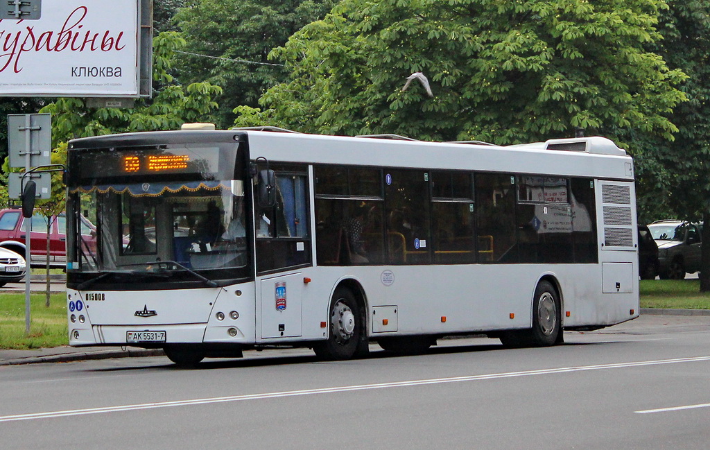 Mińsk, MAZ-203.076 Nr 015008