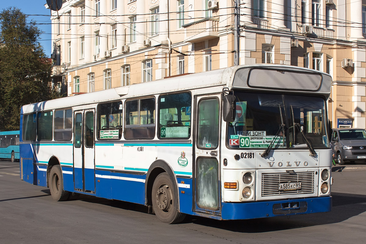 Ростовская область, Van Hool 160 № 002181