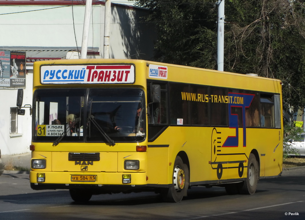 Ростовская область, MAN 791 SL202 № КВ 584 61