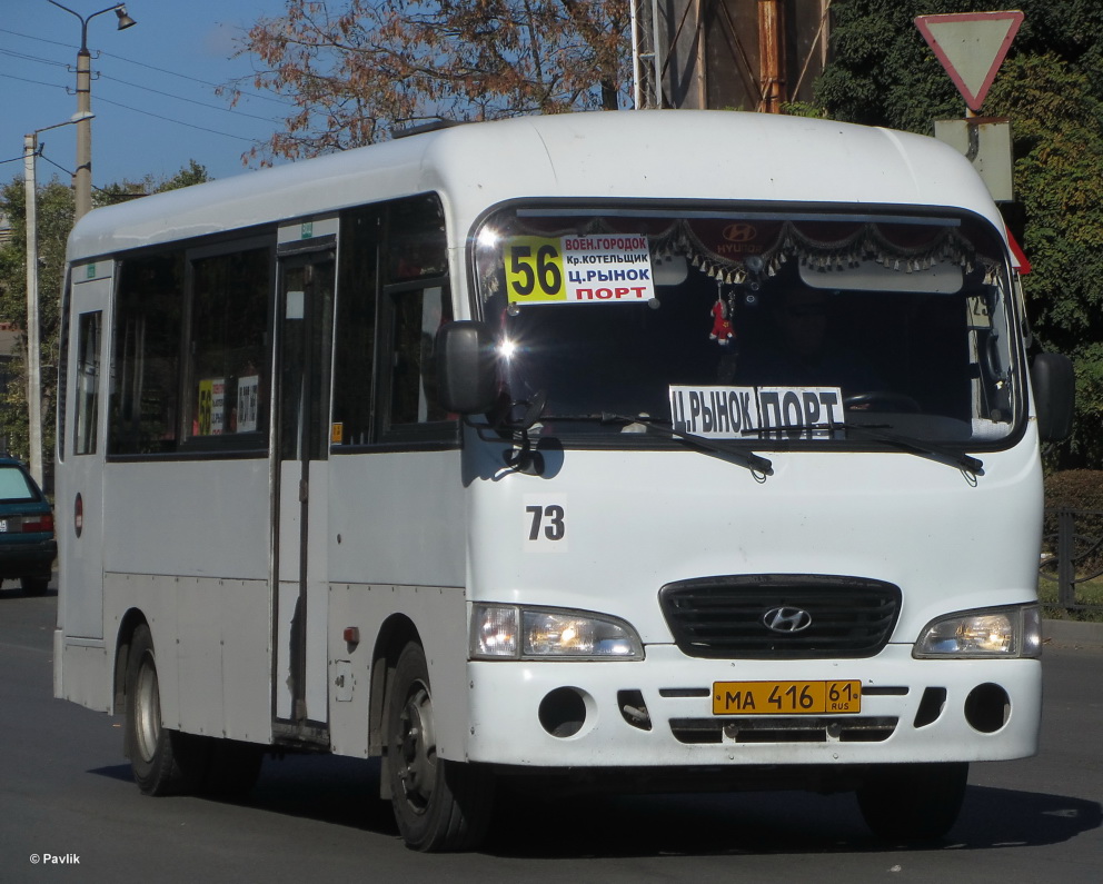 Ростовская область, Hyundai County LWB C09 (ТагАЗ) № 73