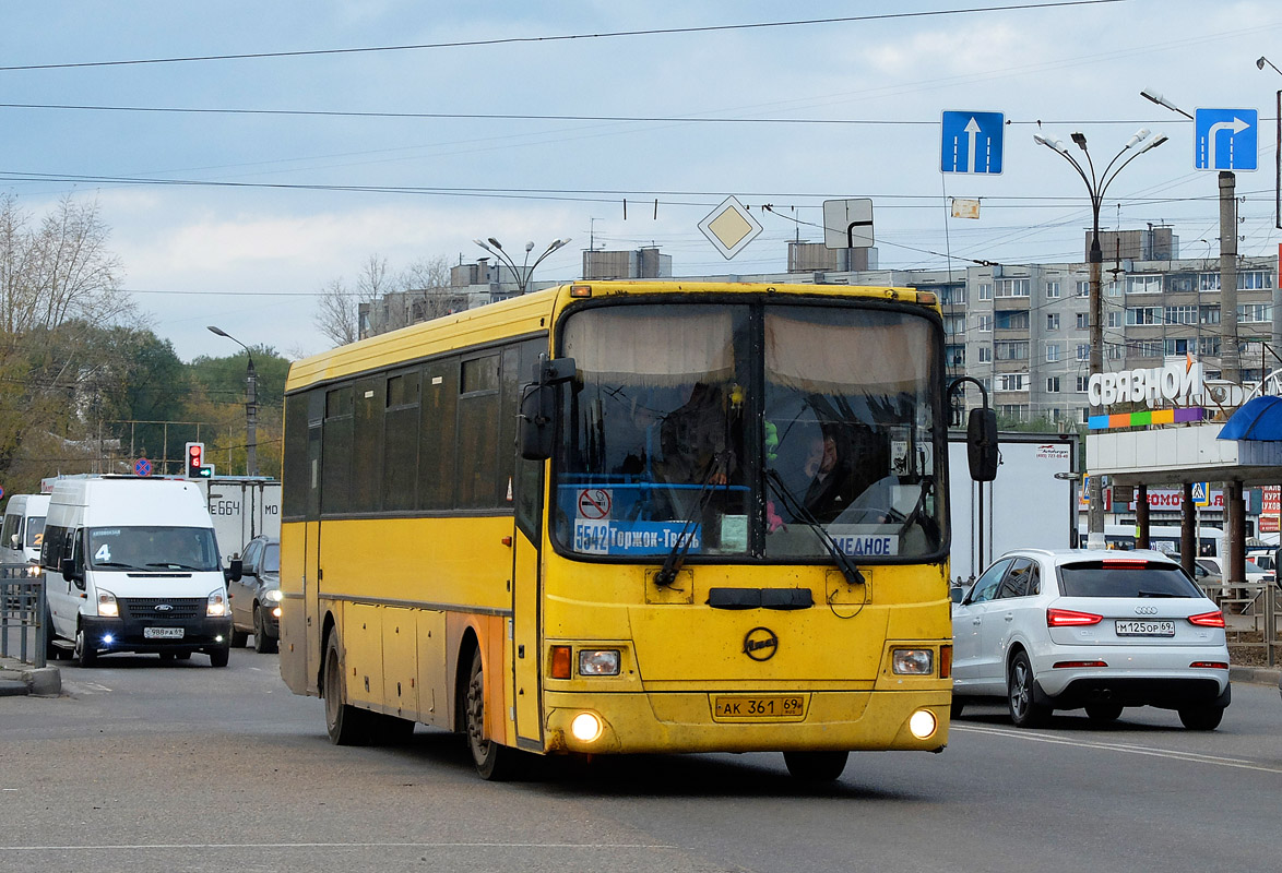 Тверская область, ЛиАЗ-5256.33-01 (ГолАЗ) № АК 361 69