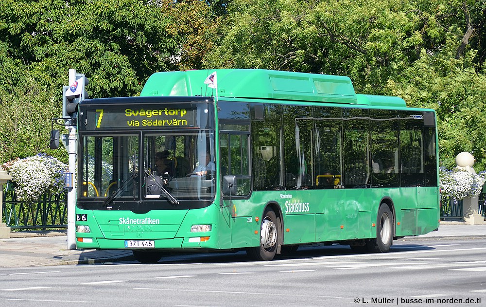 Швеция, MAN A21 Lion's City NL313 CNG № 2151