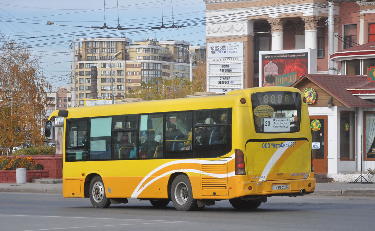 Омская область, Zhong Tong LCK6830G-5 № 11013