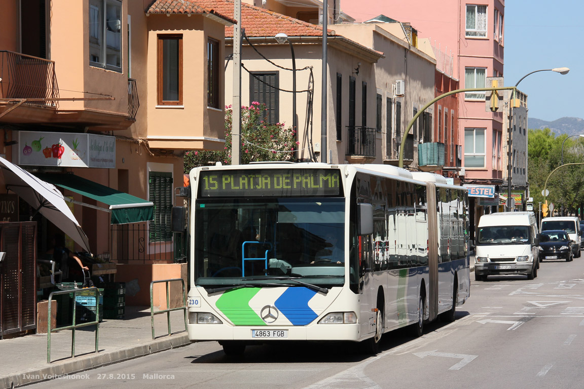 Іспанія, Mercedes-Benz O530G Citaro G № 230