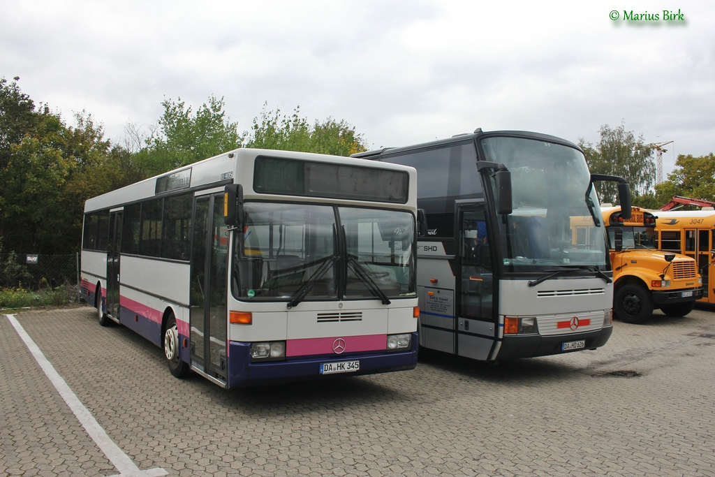 Гессен, Mercedes-Benz O405 № DA-HK 345