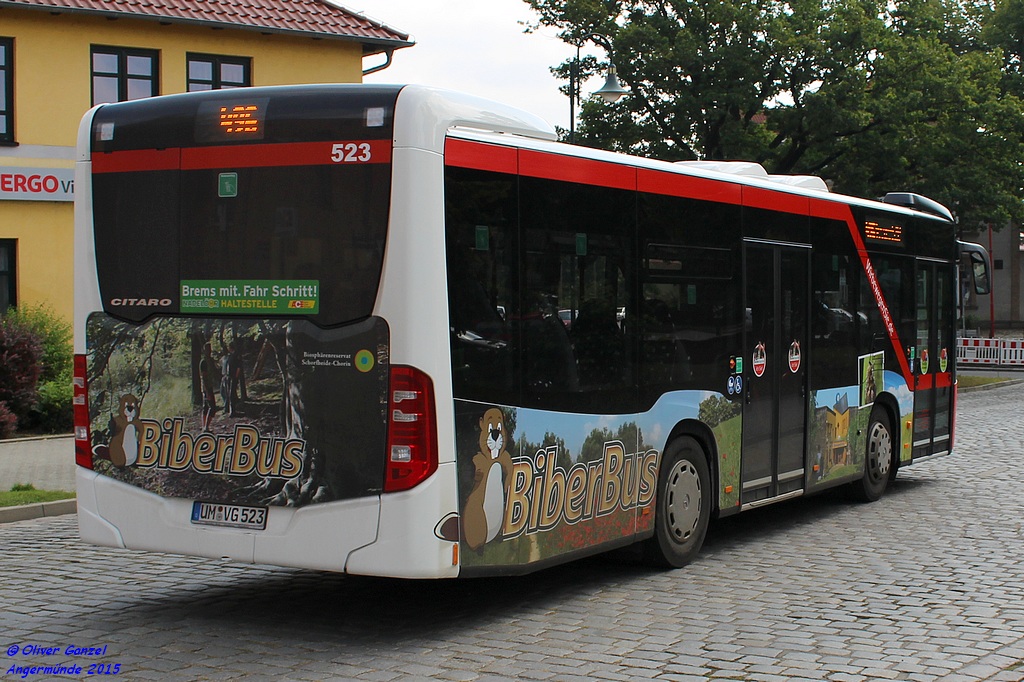 Бранденбург, Mercedes-Benz Citaro C2 K № 523