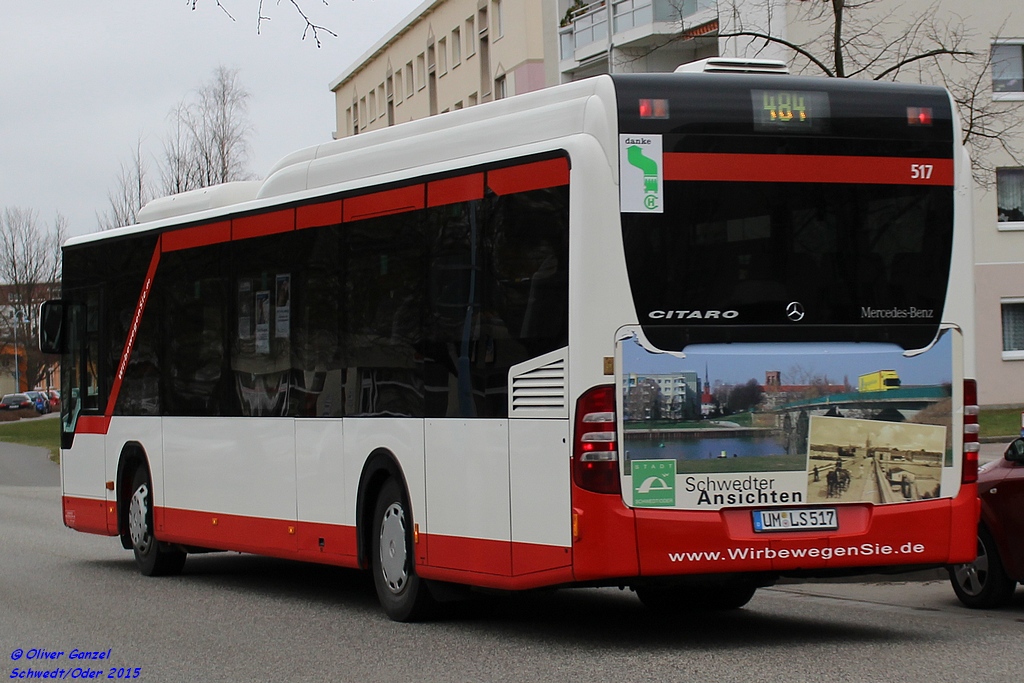 Бранденбург, Mercedes-Benz O530LE Citaro facelift LE № 517