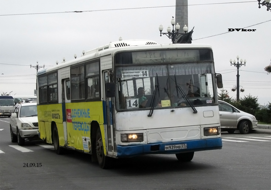 Хабаровский край, Daewoo BS106 Royal City (Busan) № М 939 МВ 27