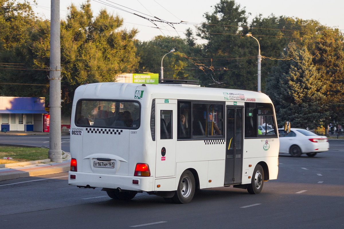 Ростовская область, Hyundai County SWB C08 (ТагАЗ) № 002272