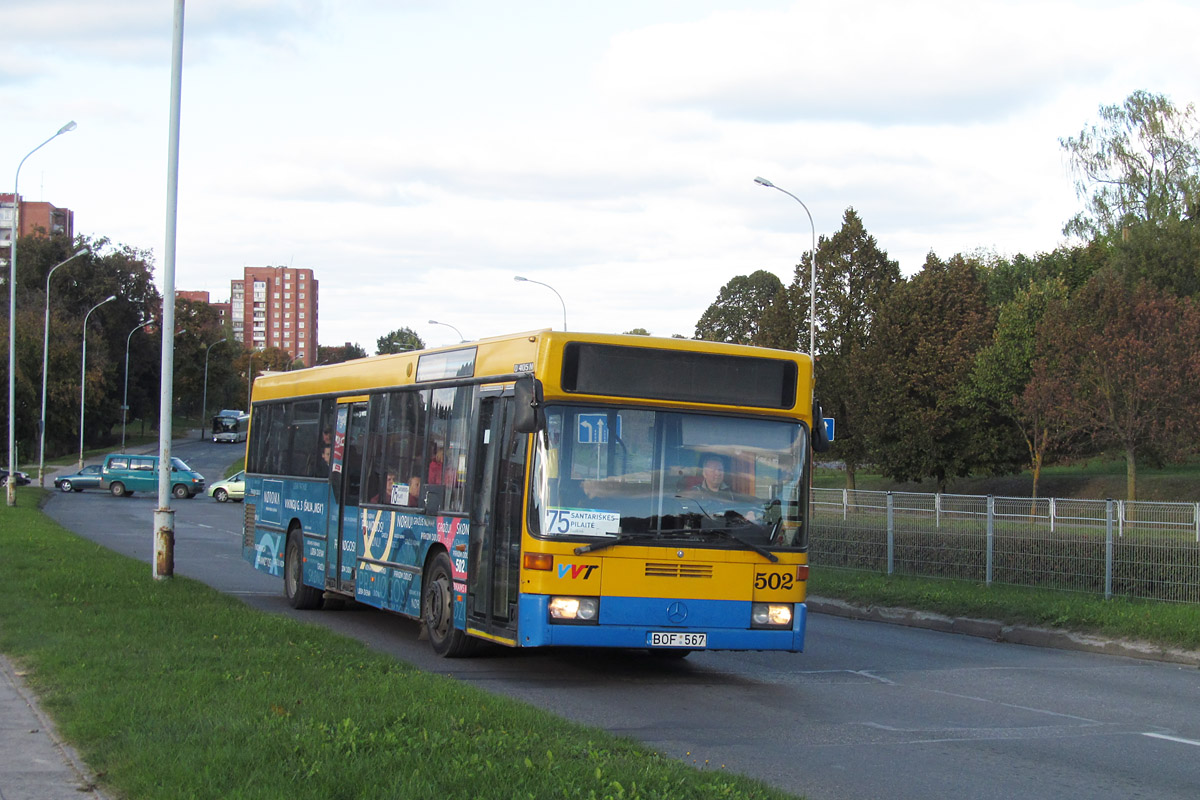 Литва, Mercedes-Benz O405N2 № 502