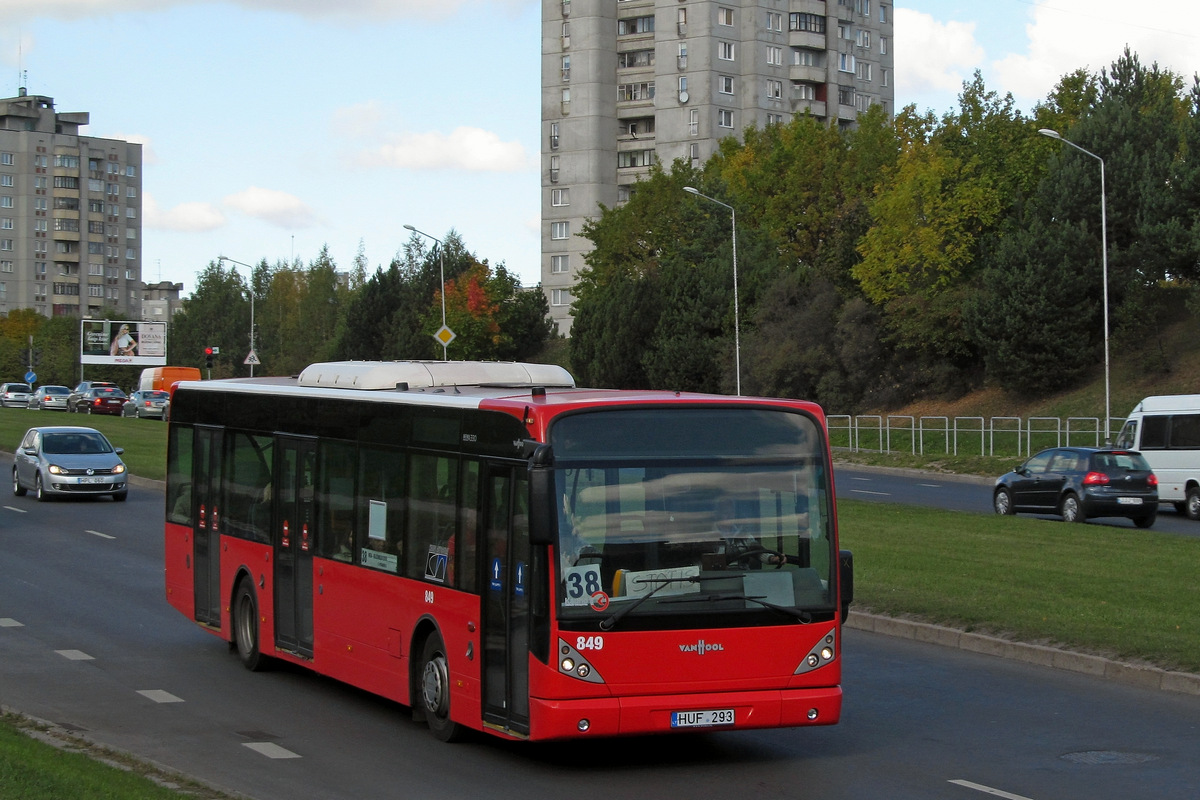 Литва, Van Hool New A330 № 849