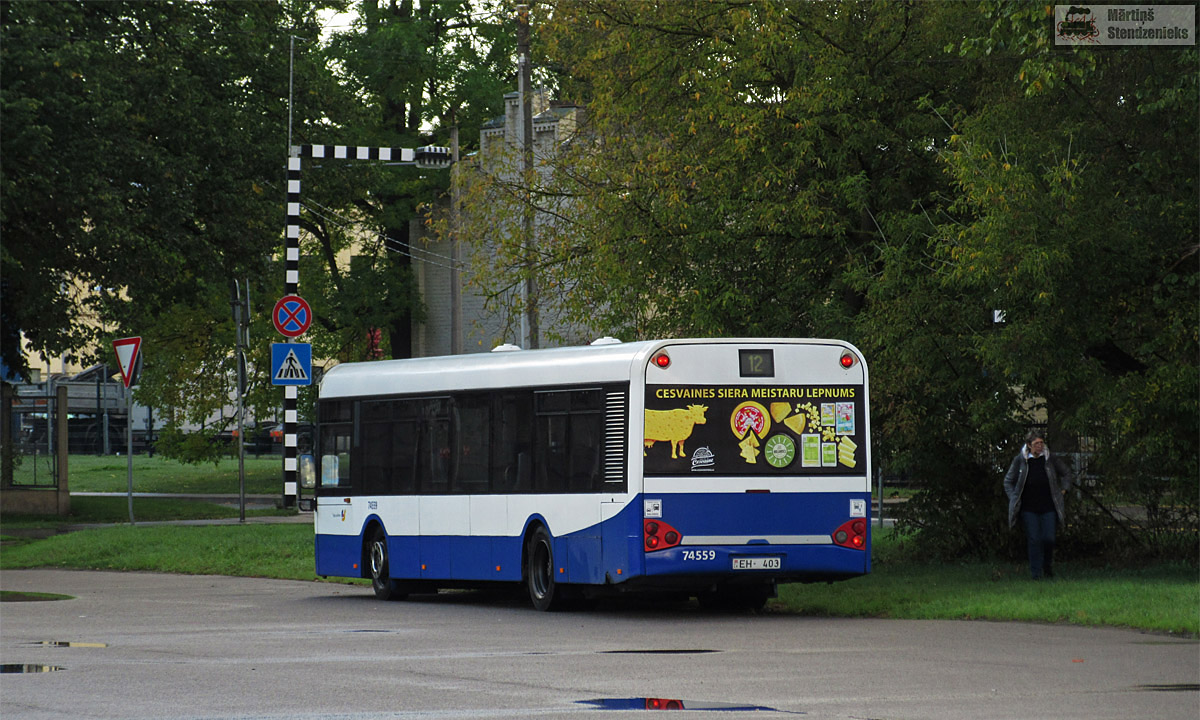 Латвия, Solaris Urbino I 12 № 74559