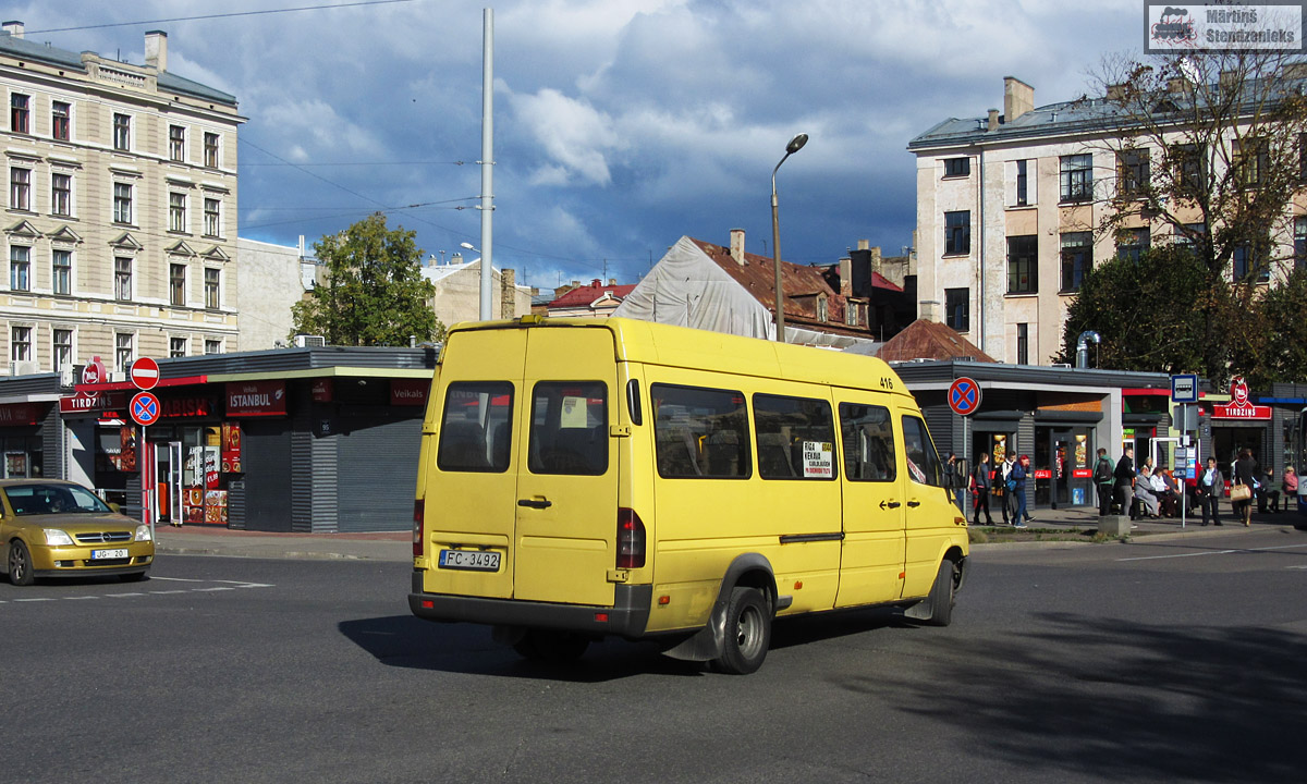 Латвия, Mercedes-Benz Sprinter W904 413CDI № 416