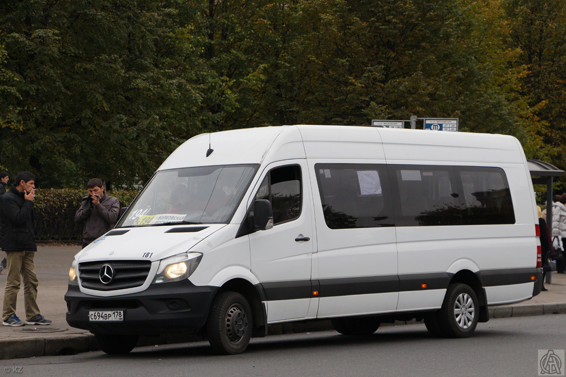 Санкт-Петербург, Луидор-22360C (MB Sprinter) № 181