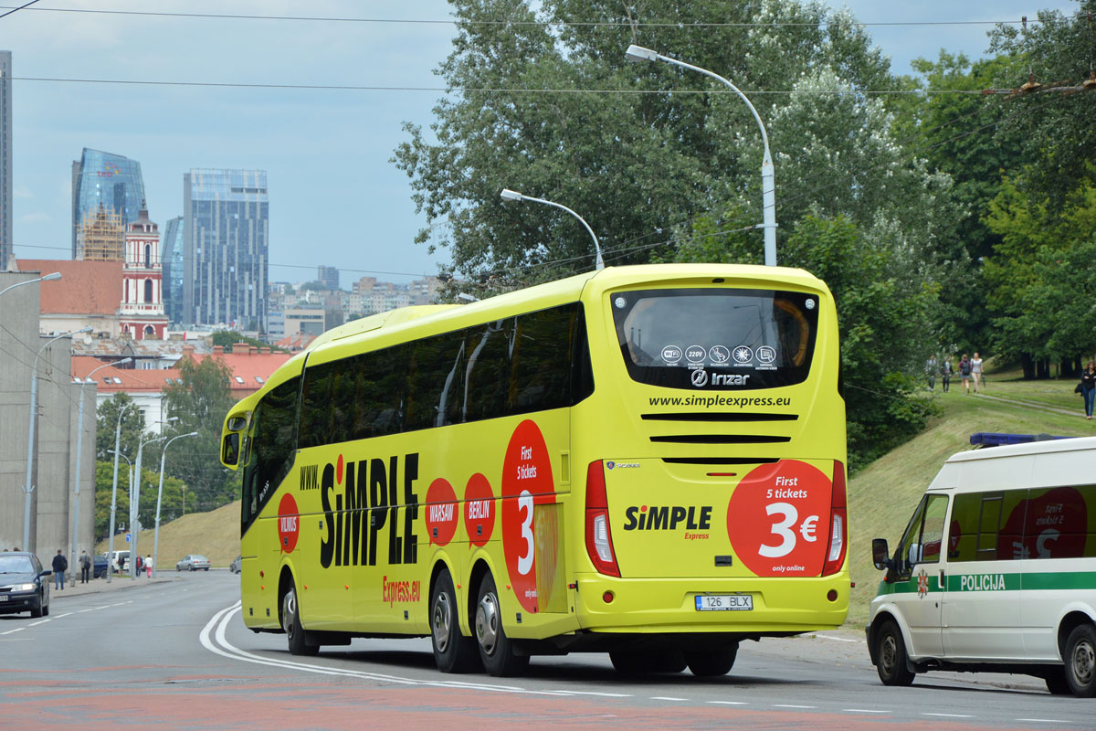 Эстония, Irizar i6 15-3,7 № 126 BLX