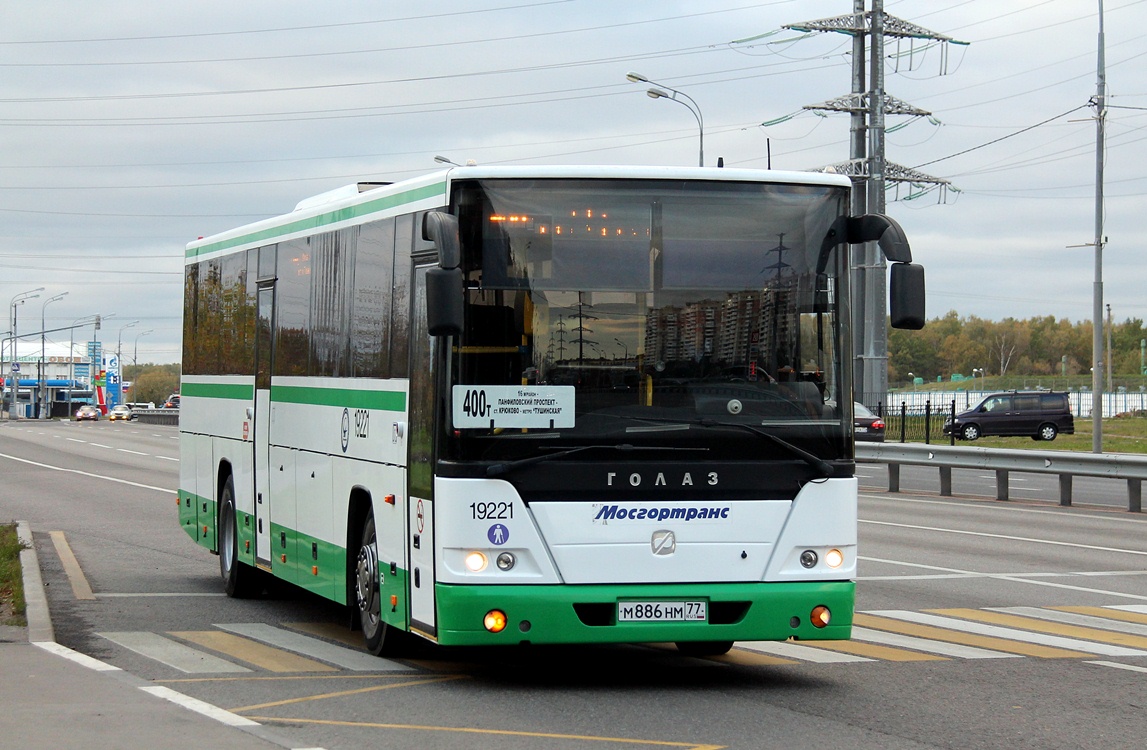 Москва, ГолАЗ-525110-10 "Вояж" № 19221