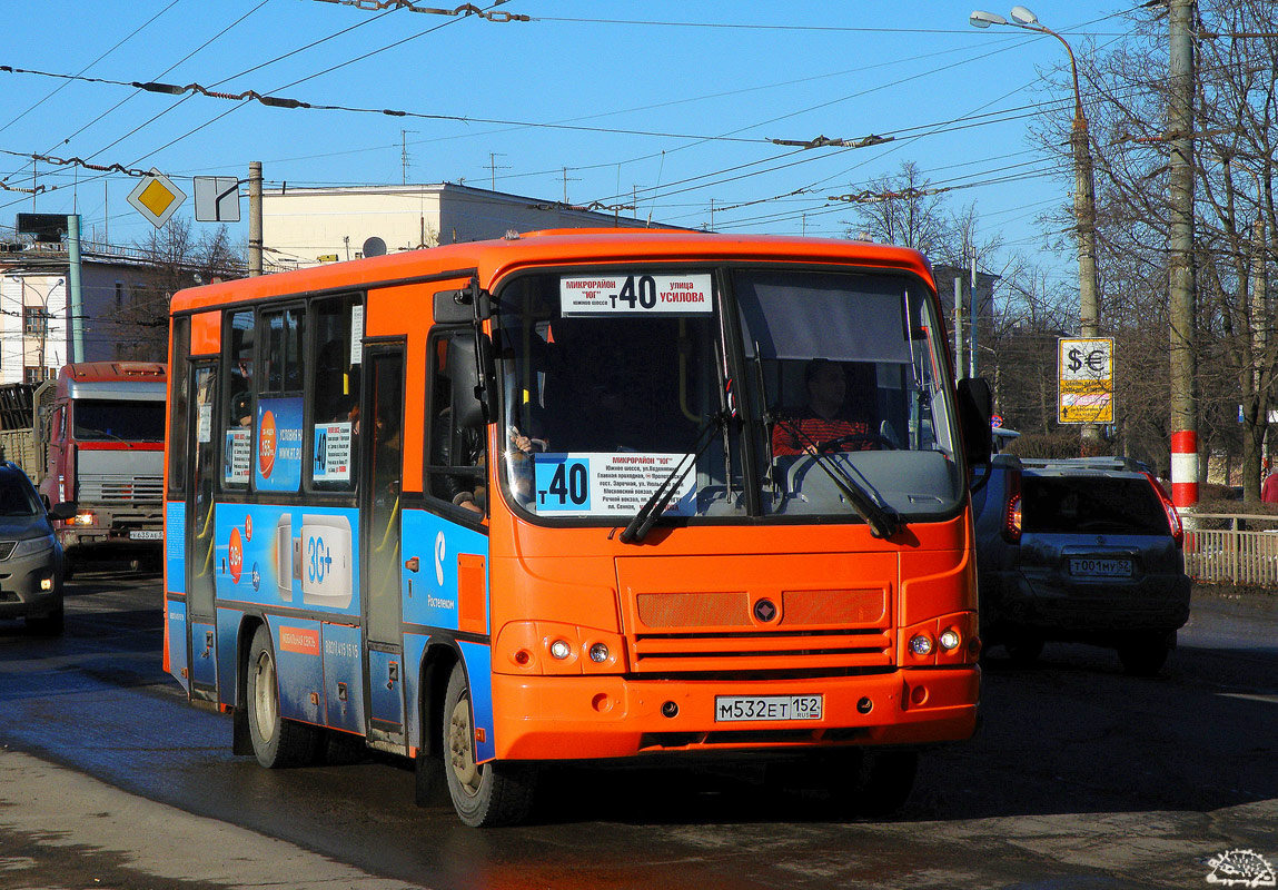 Нижегородская область, ПАЗ-320402-05 № М 532 ЕТ 152