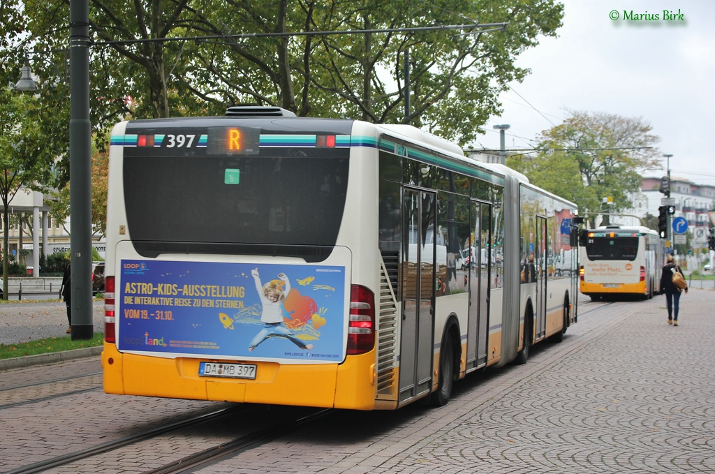 Гессен, Mercedes-Benz O530G Citaro facelift G № 397