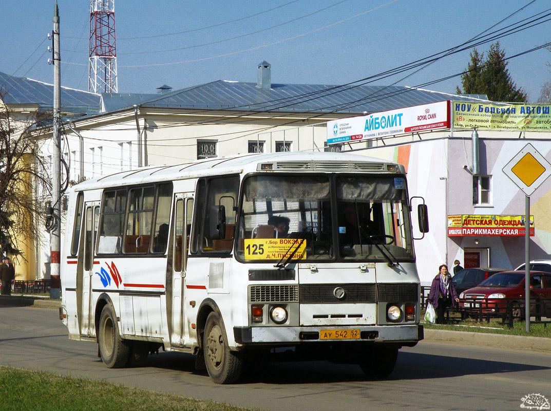 Nizhegorodskaya region, PAZ-4234 # АУ 542 52