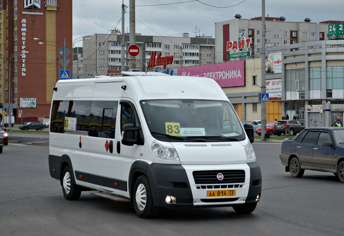 Тюменская область, Нижегородец-FST613 (FIAT Ducato) № АА 814 72