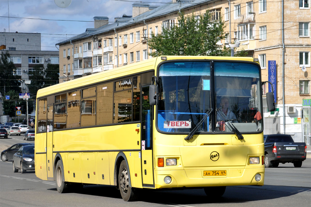 Тверская область, ЛиАЗ-5256.34 (ГолАЗ) № АН 754 69