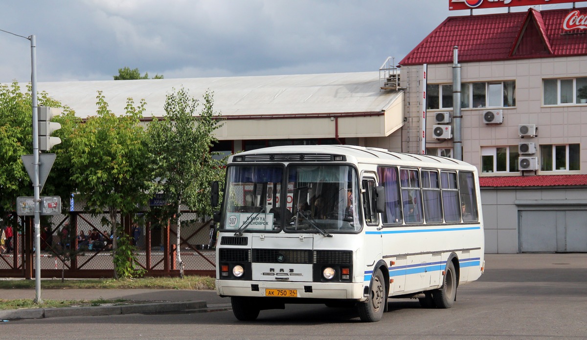 Region Krasnojarsk, PAZ-4234 Nr. АК 750 24