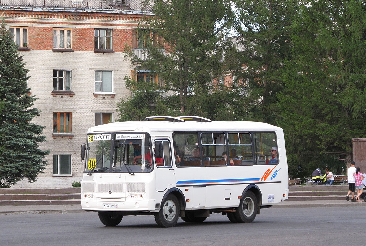 Томская область, ПАЗ-32054 № О 030 НТ 70