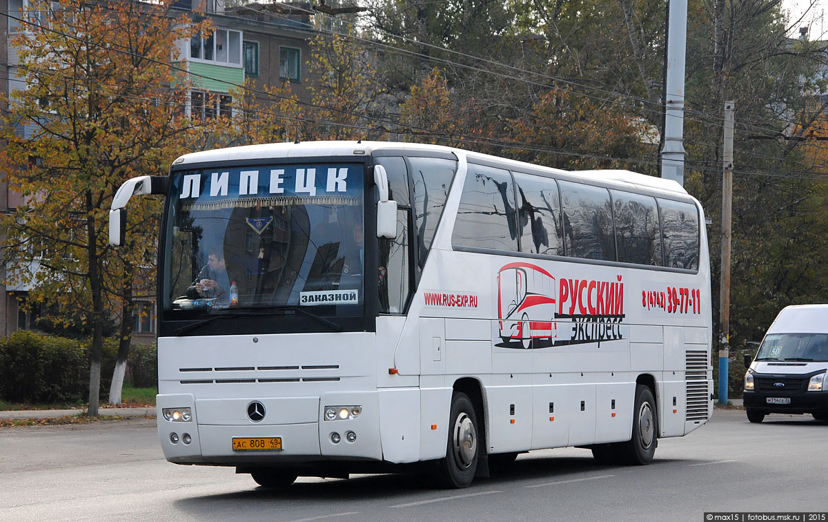 Липецкая область, Mercedes-Benz O403SHD № АС 808 48