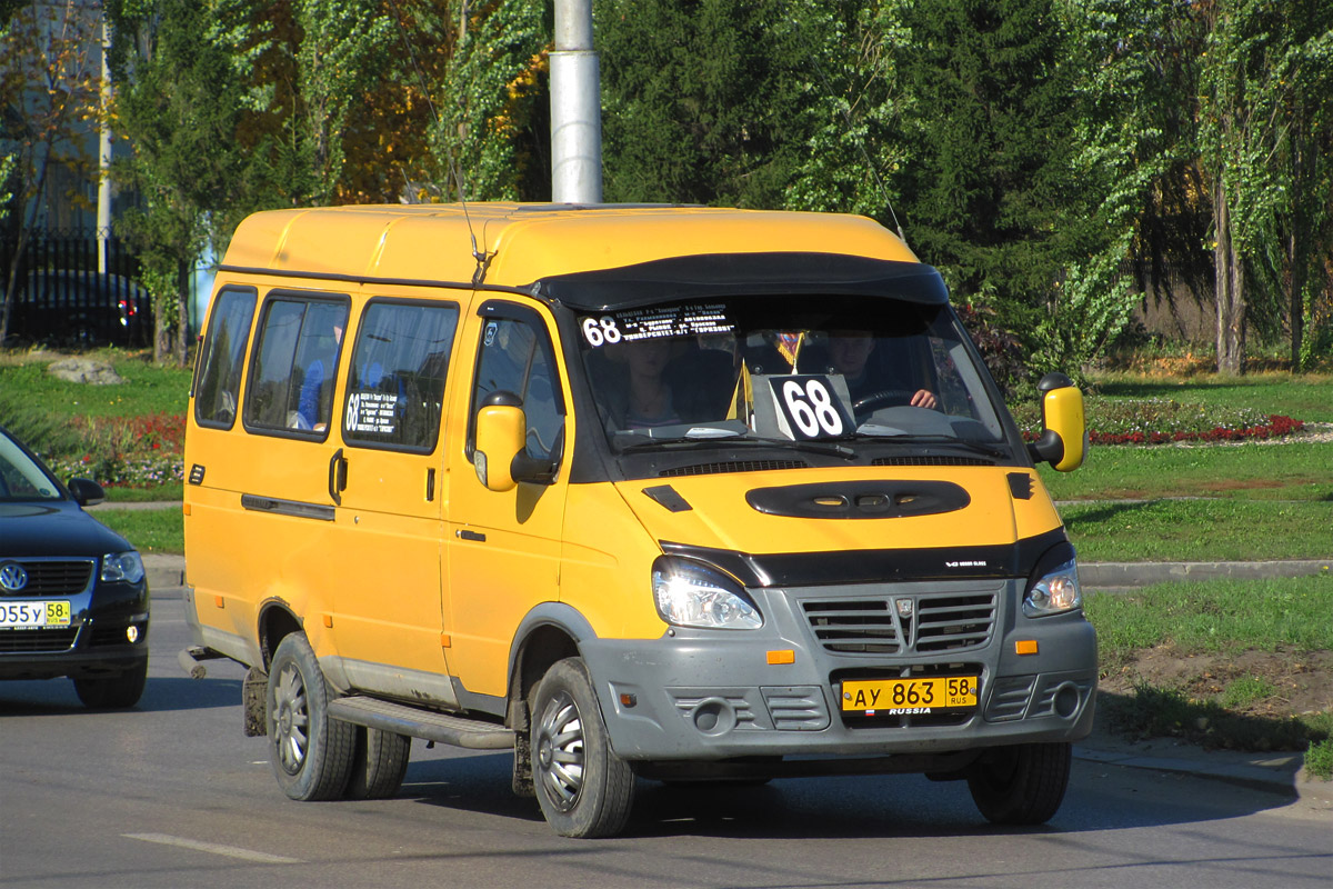 Penzai terület, GAZ-322132 (XTH, X96) sz.: АУ 863 58