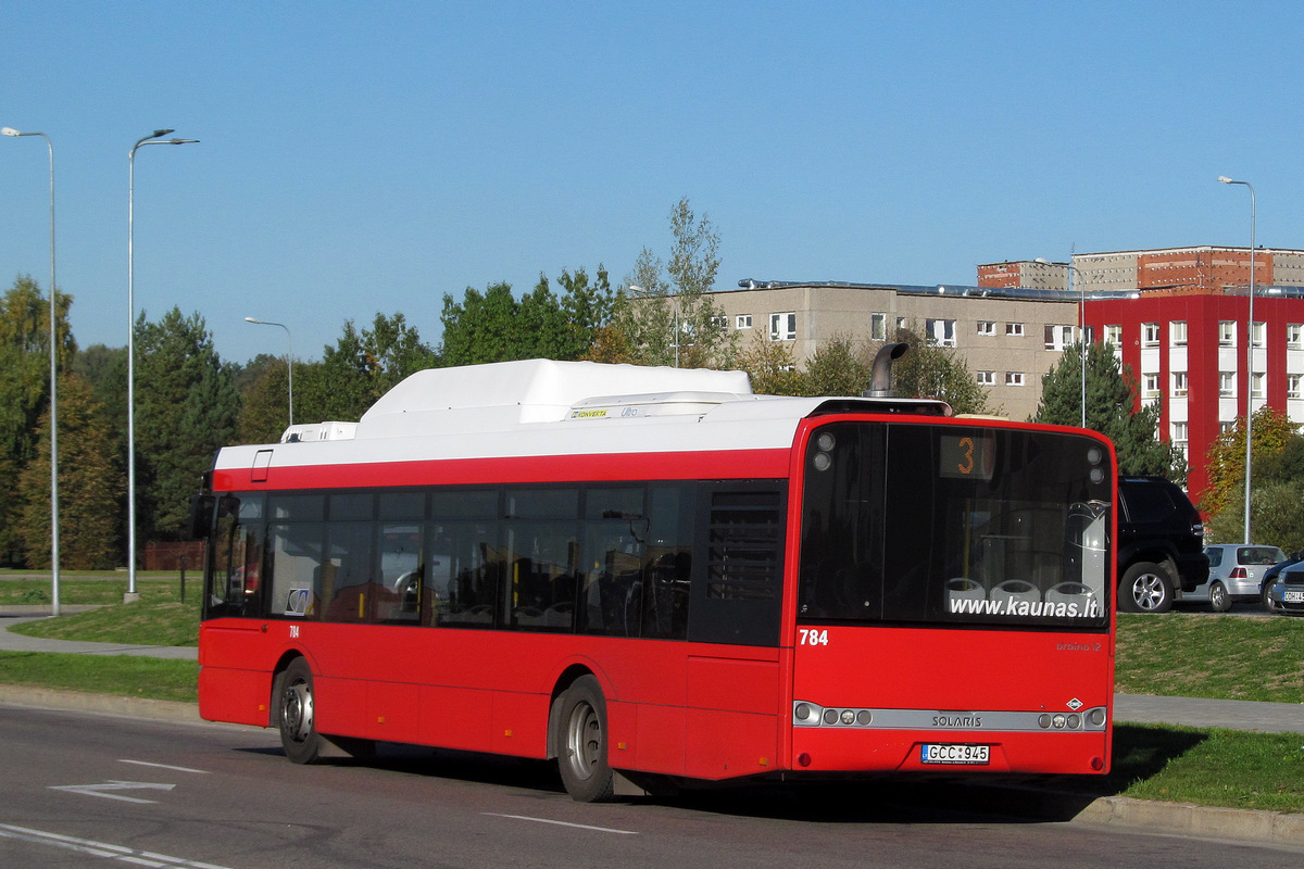 Litvánia, Solaris Urbino III 12 CNG sz.: 784