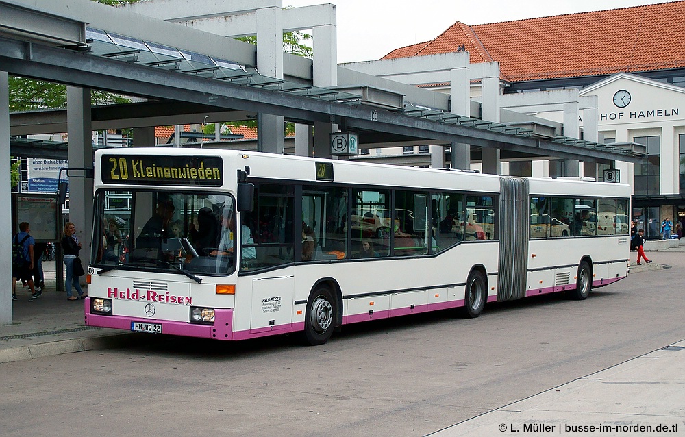 Нижняя Саксония, Mercedes-Benz O405GN2 № HM-WQ 22