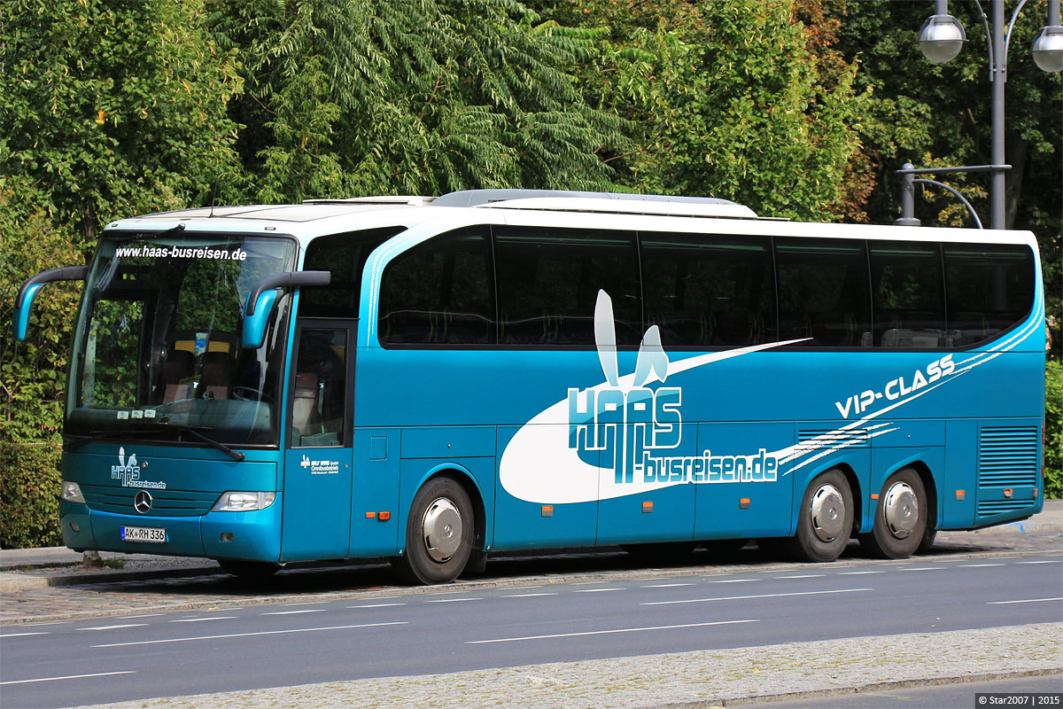 Рейнланд-Пфальц, Mercedes-Benz O580-16RHD Travego M № AK-RH 336