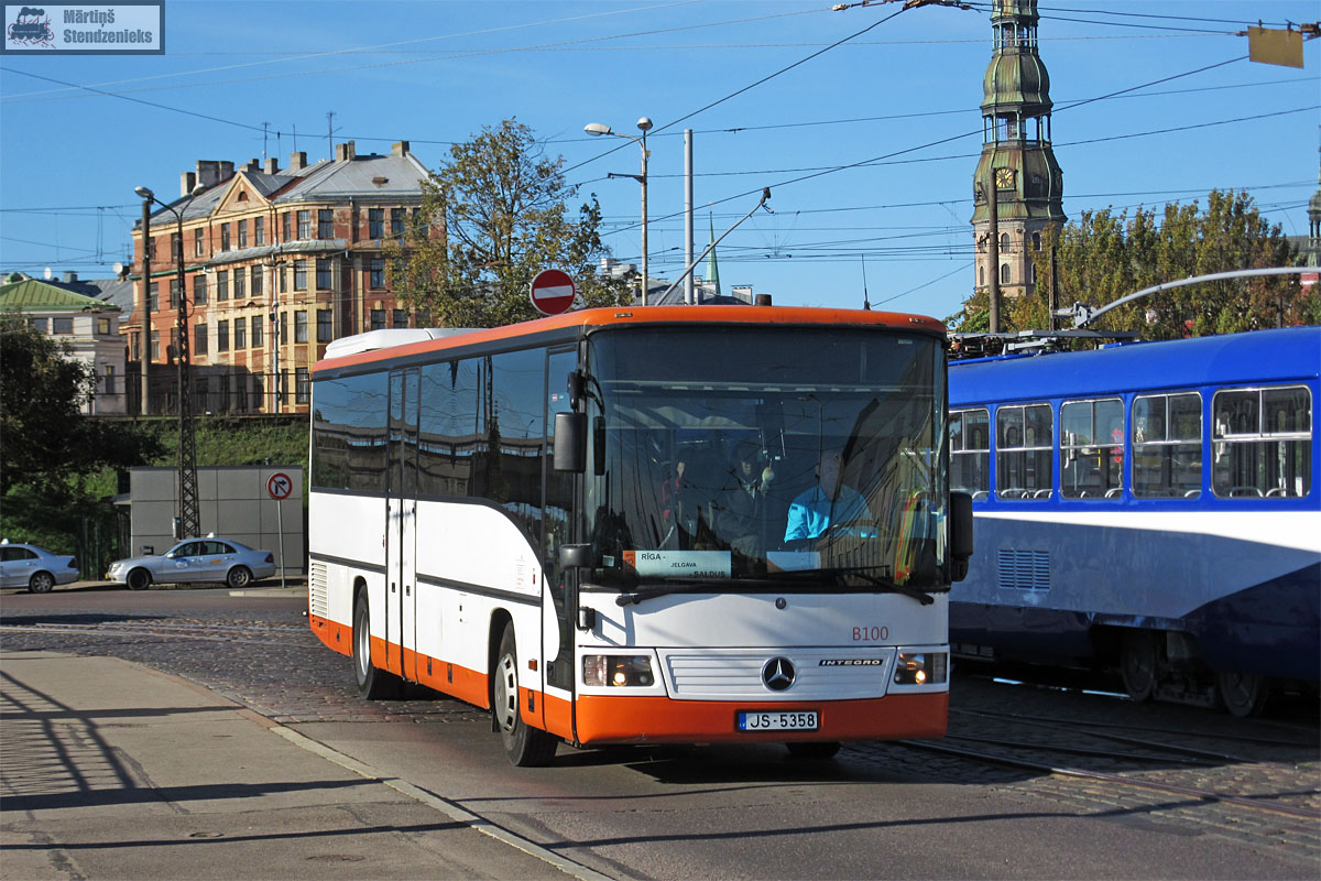 Латвия, Mercedes-Benz O550 Integro № B100