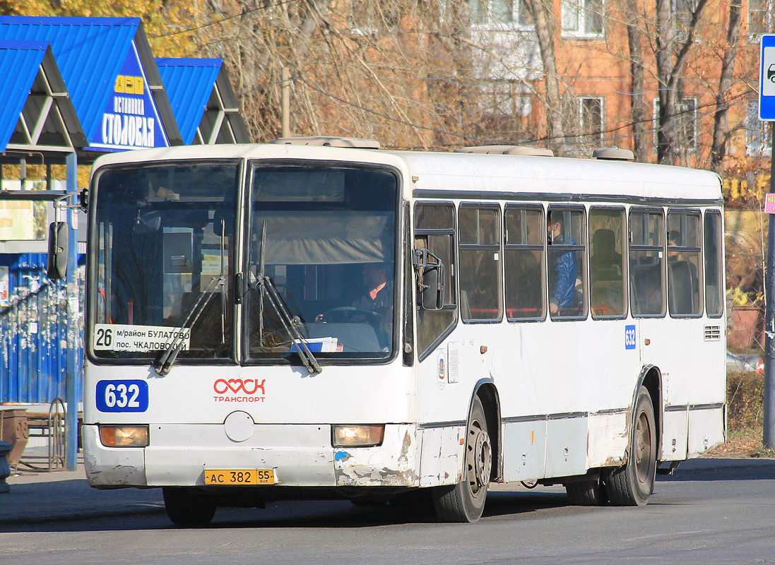 Омская область, Mercedes-Benz O345 № 632