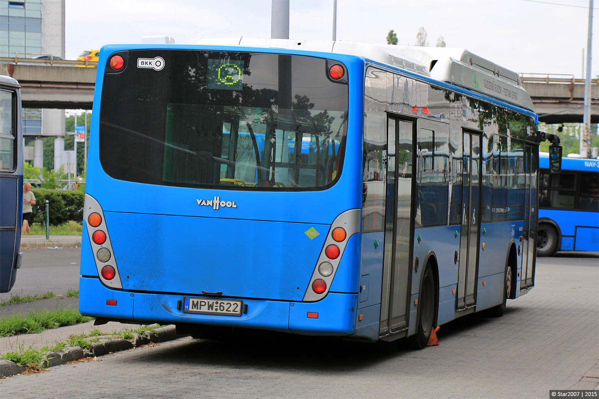 Magyarország, Van Hool New A330 CNG sz.: MPW-622