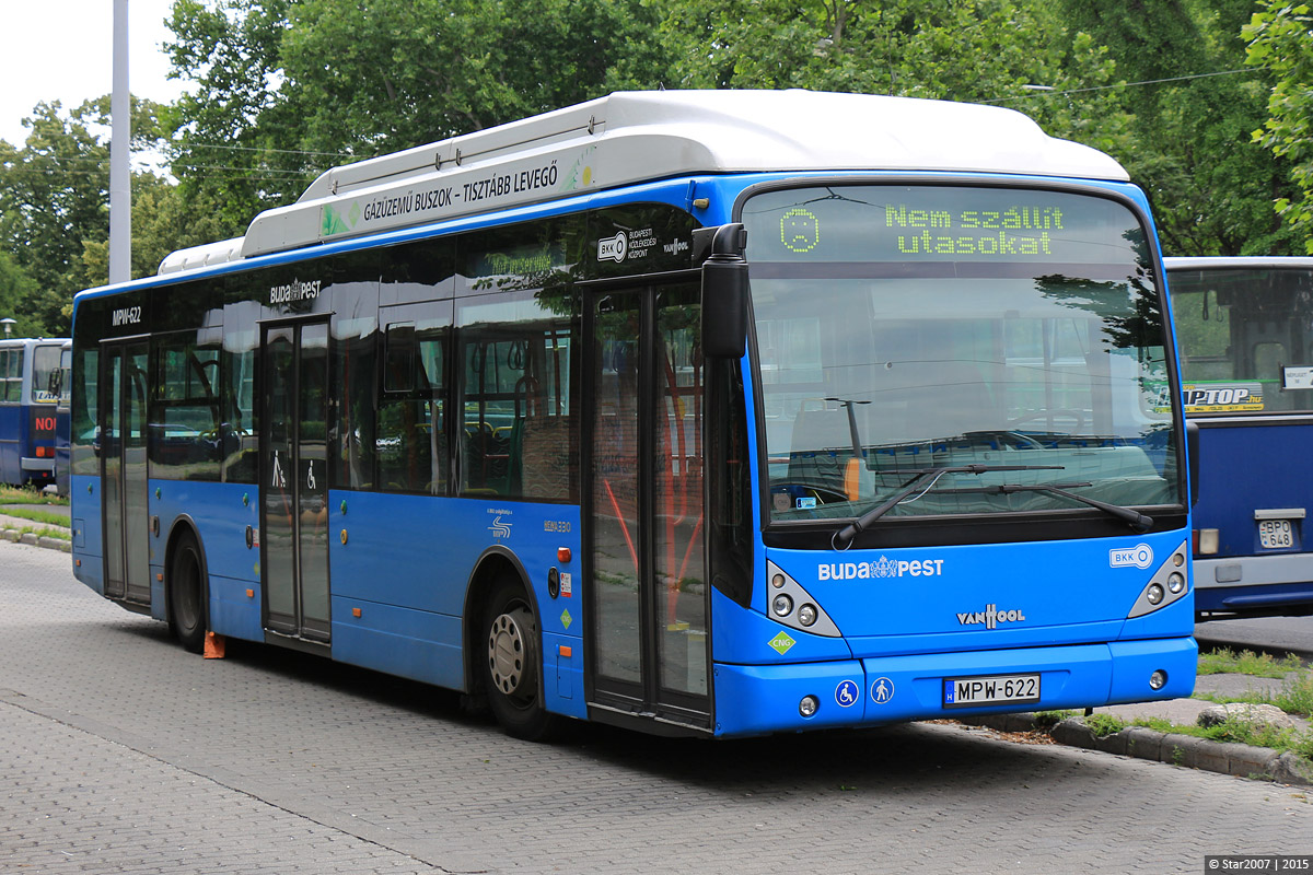 Венгрия, Van Hool New A330 CNG № MPW-622