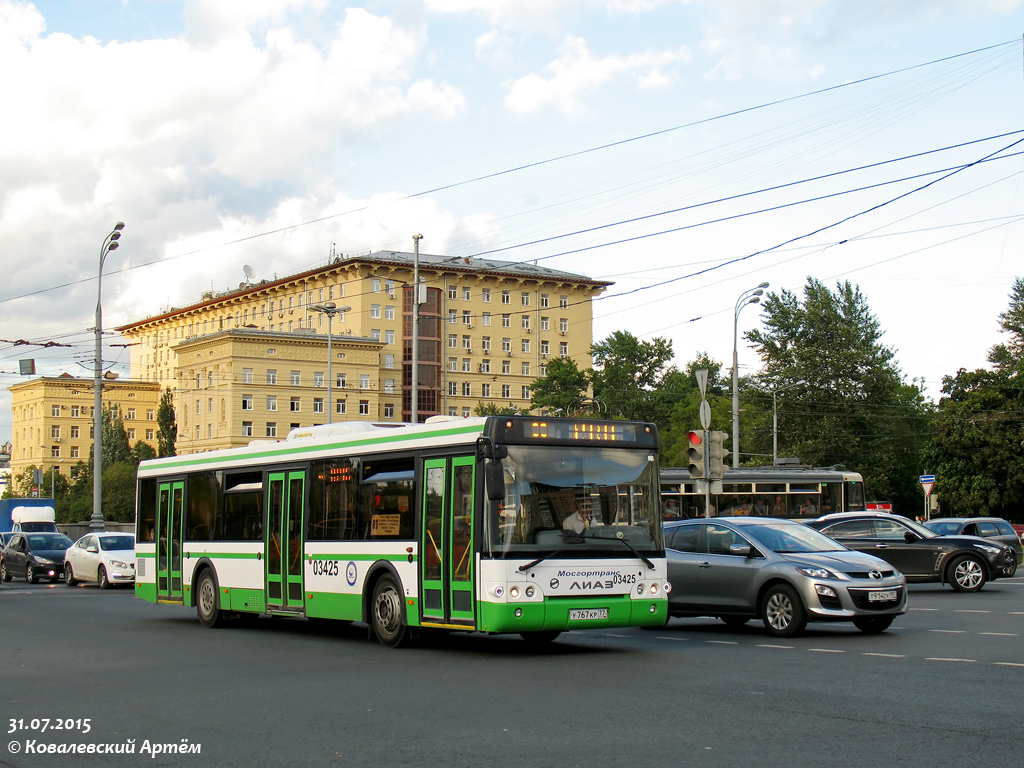 Москва, ЛиАЗ-5292.22 (2-2-2) № 03425