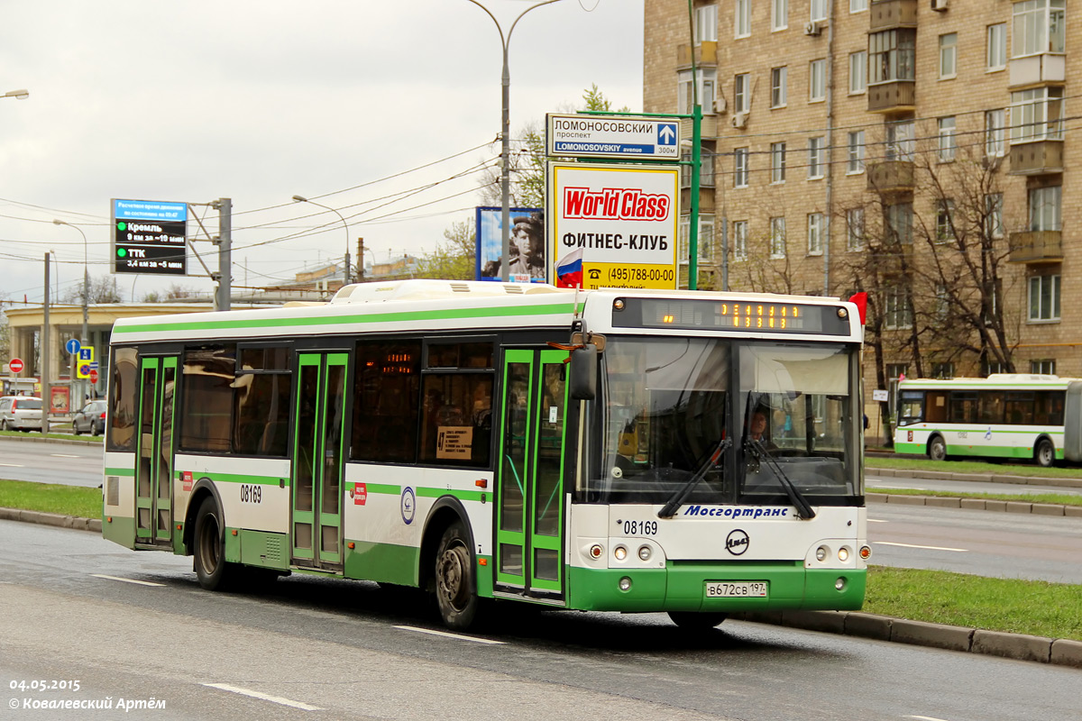 Москва, ЛиАЗ-5292.21 № 08169