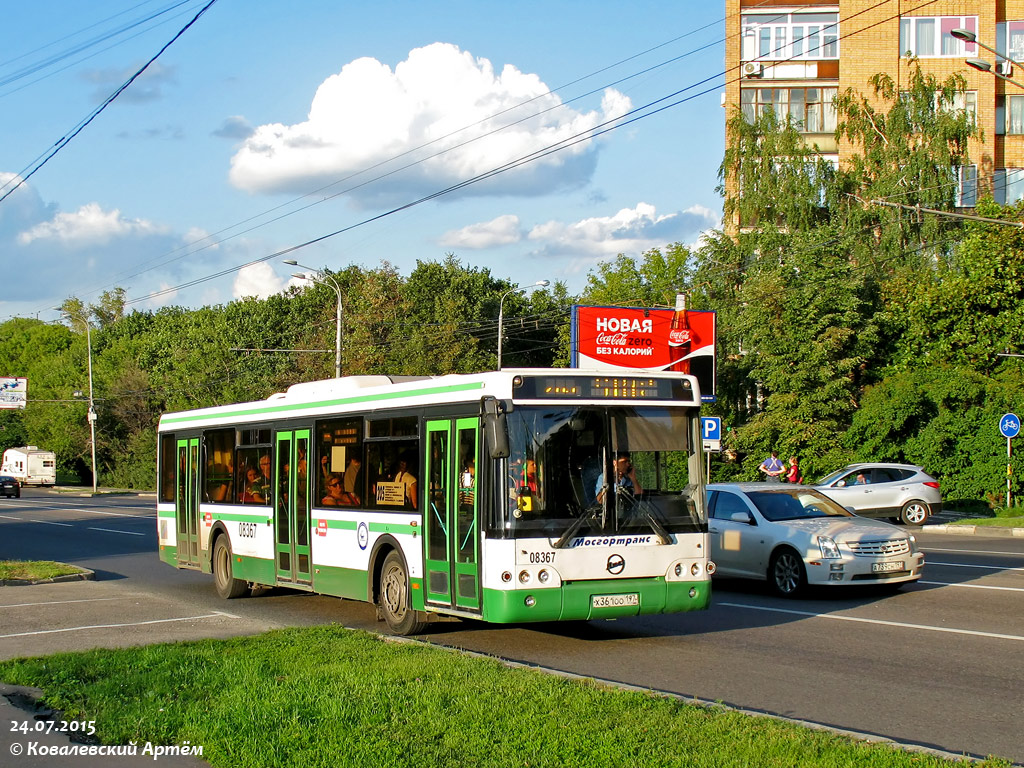 Москва, ЛиАЗ-5292.21 № 08367