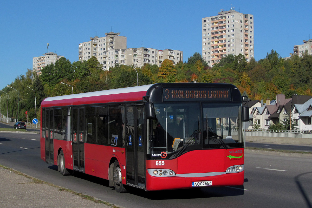 Литва, Solaris Urbino II 12 № 655