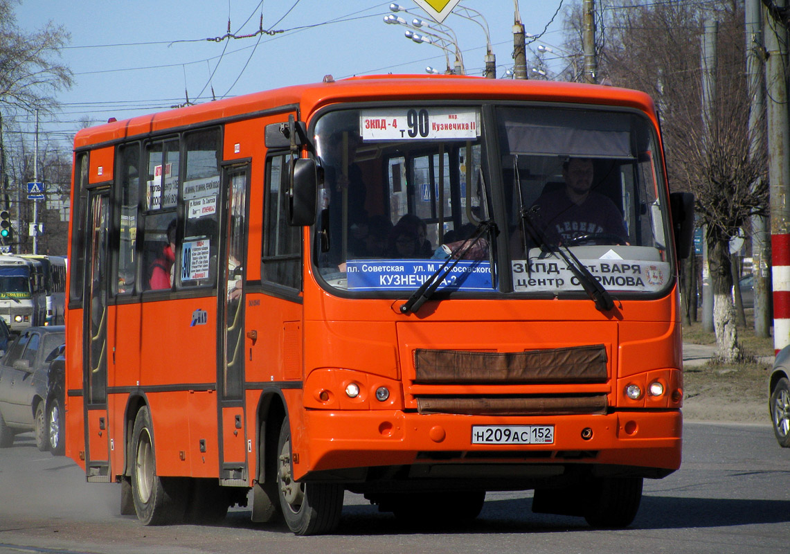 Ніжагародская вобласць, ПАЗ-320402-05 № Н 209 АС 152