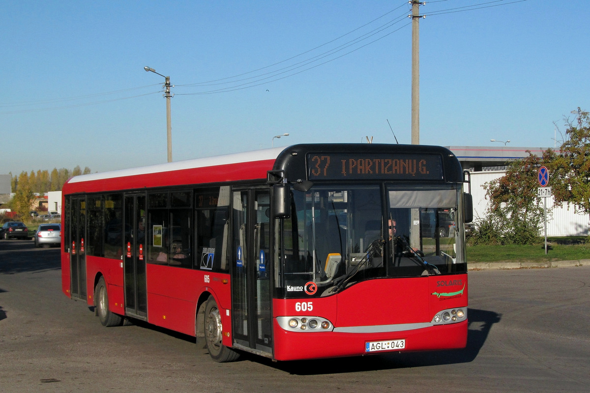 Литва, Solaris Urbino II 12 № 605