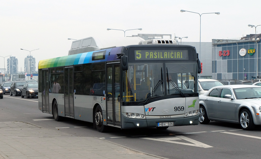 Литва, Solaris Urbino III 12 CNG № 959