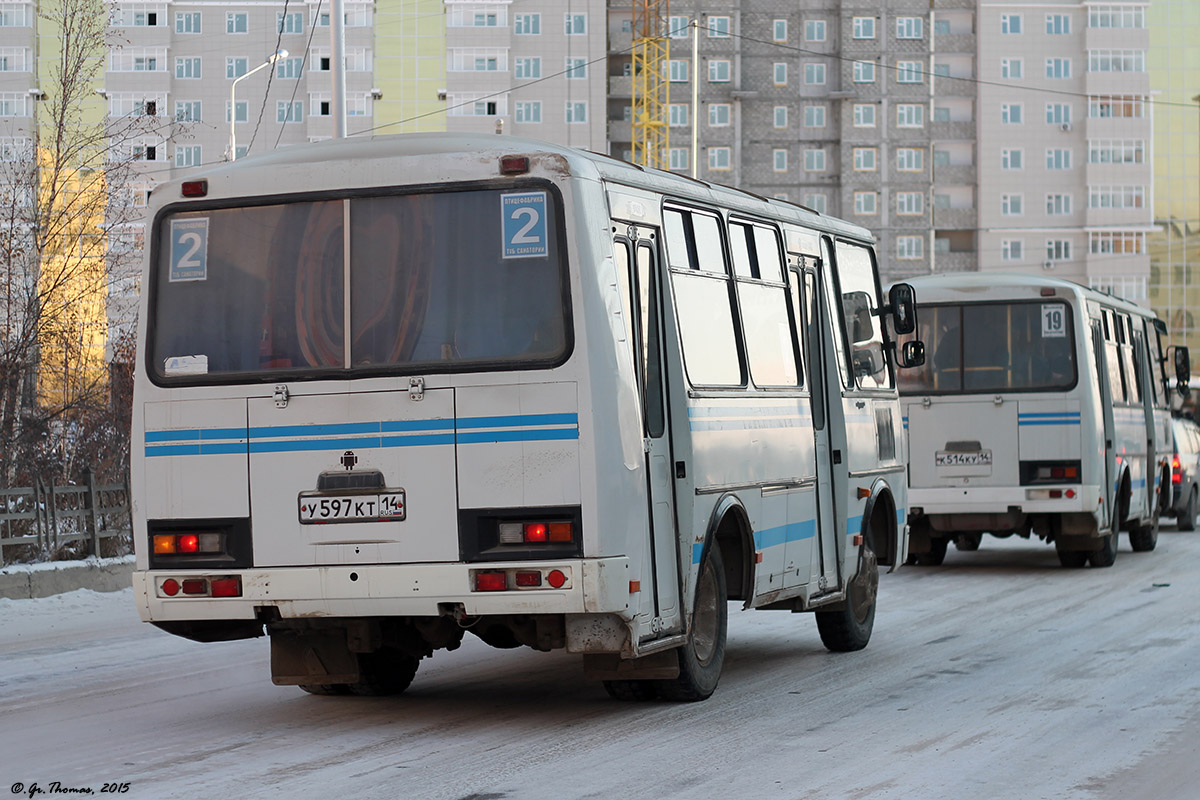 Саха (Якутия), ПАЗ-32054 № У 597 КТ 14