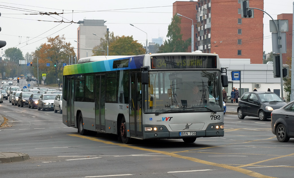 Литва, Volvo 7700 № 792