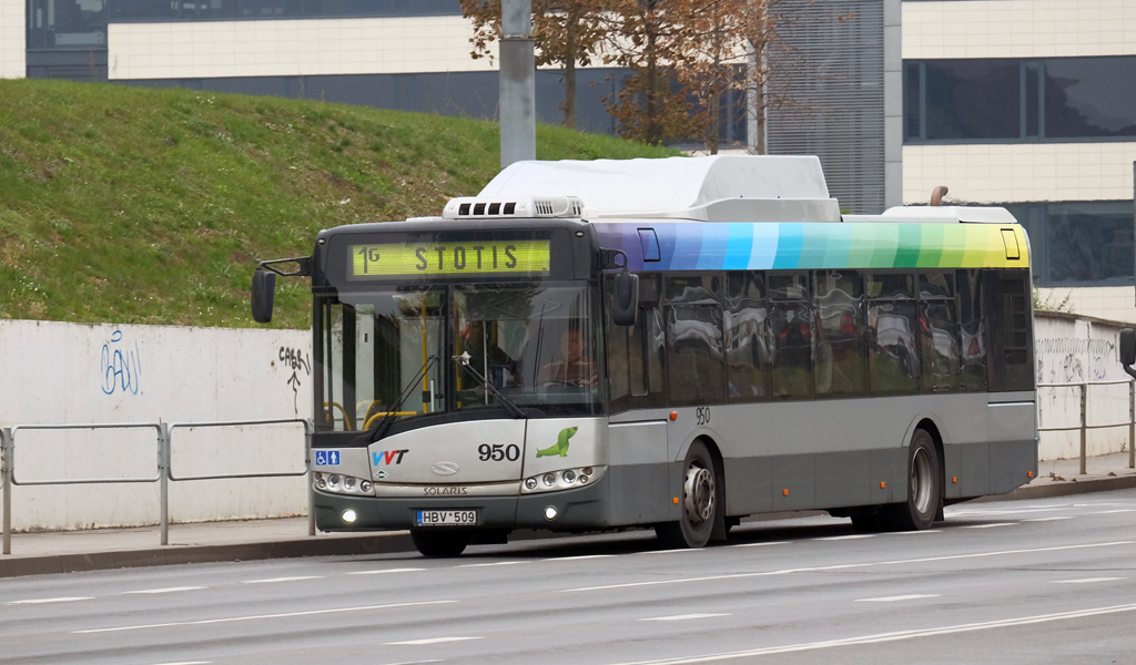 Литва, Solaris Urbino III 12 CNG № 950