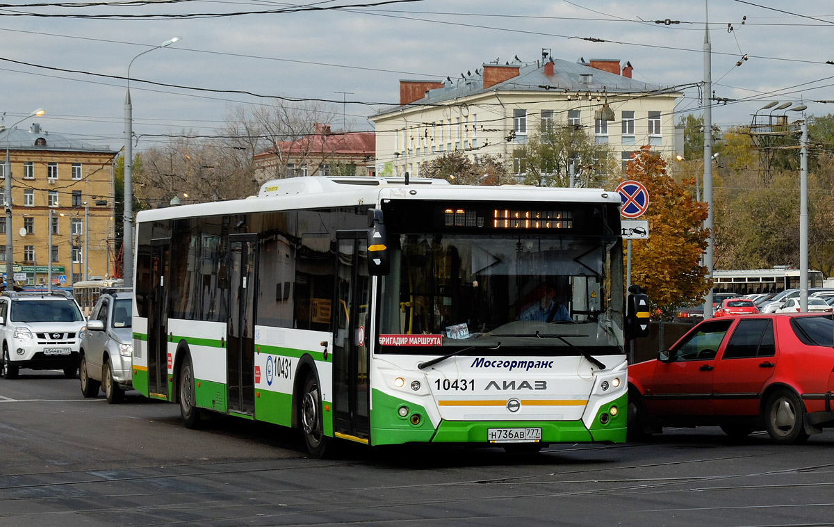 Москва, ЛиАЗ-5292.22 (2-2-2) № 10431