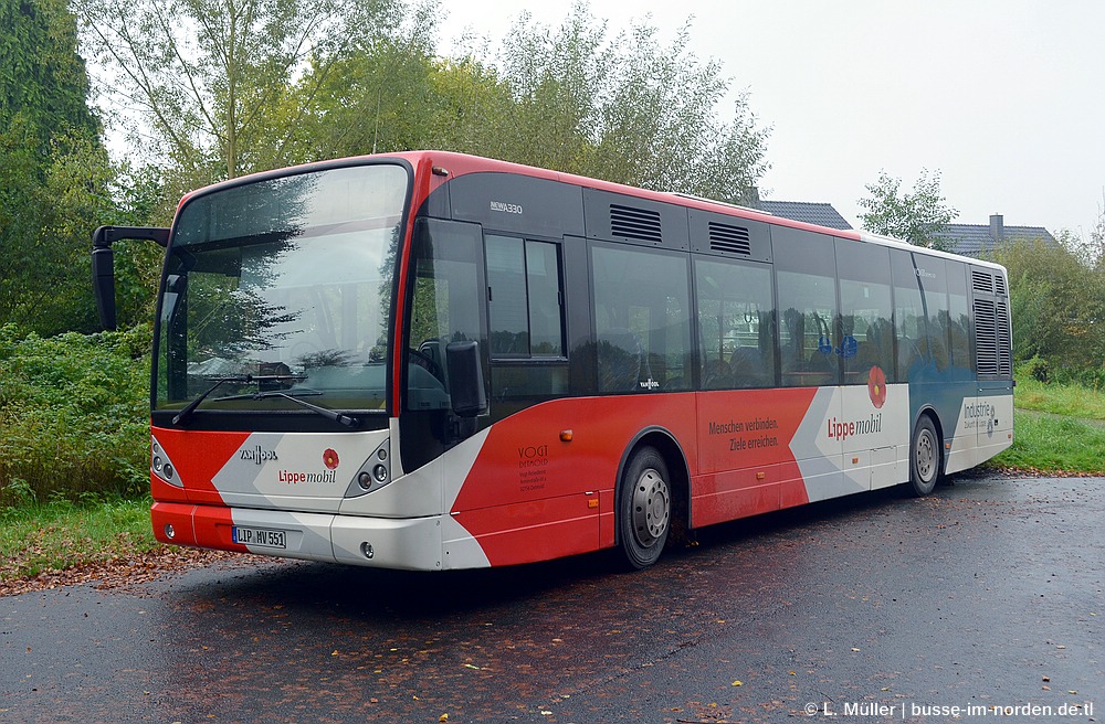 North Rhine-Westphalia, Van Hool New A330 Nr LIP-MV 551