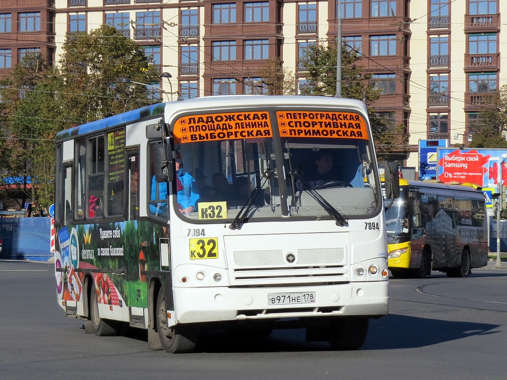 Санкт-Петербург, ПАЗ-320402-05 № 7894